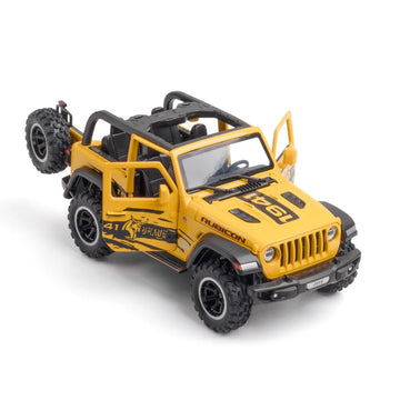 Jeep Wrangler Rubicon Alloy Model Car